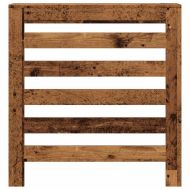 Капак за радиатор, старо дърво, 78x20x82 см, инженерно дърво