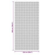 Килим за палатка, антрацит, 5x2,5 м