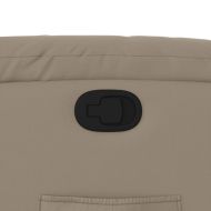 Изправящ реклайнер стол, капучино, изкуствена кожа