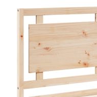 Рамка за легло без матрак, 180x210 см, масивна дървесина