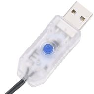 LED клъстърен стринг с 400 LED топло бяло 7,4 м PVC