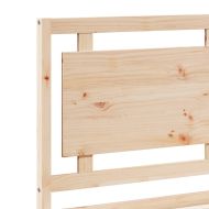 Рамка за легло без матрак, 200x220 см, масивна дървесина