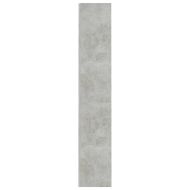 4-етажна библиотека, бетонно сив, 60x24x142 см, инженерно дърво