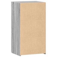 Сайдборд, сив сонома, 50x42,5x93 см, инженерно дърво