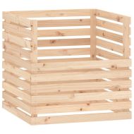 Компостер 80x80x78 см борово дърво масив