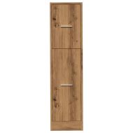 Шкаф органайзер, дъб артизан, 30x41x118 см, инженерно дърво