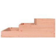 Плантер, 78x78x27 см, масивна дугласка дървесина