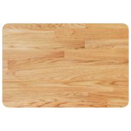 Стенен рафт за мивка, стомана и масивно дърво дъб