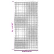 Килим за палатка, зелен, 5x2,5 м