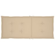 Градински накланящи се столове 2 бр с възглавници акация масив