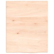 Стенен рафт за мивка, стомана и масивно дърво дъб