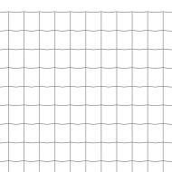 Евромрежа, стомана, 25x1,2 м, сива