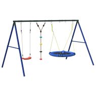 Външен комплект с люлка седалка, люлка с дискове и кръгла люлка