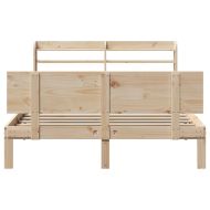 Рамка за легло с табла, 120х200 см, бор масив