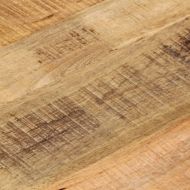 Плот за маса Ø 60x3,8 см кръгло масивно дърво грубо манго