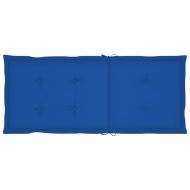 Градински накланящи се столове 2 бр с възглавници акация масив