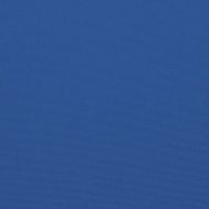 Възглавници за столове 2 бр кралско сини 120x50x3 см плат