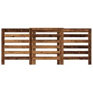 Капак за радиатор, старо дърво, 205x21,5x83,5см инженерно дърво