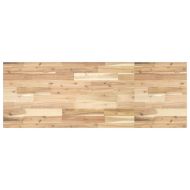 Плот за баня, необработен, 120x50x2 см, масивно дърво акация
