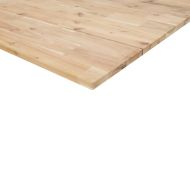 Плот за баня, необработен, 120x50x2 см, масивно дърво акация