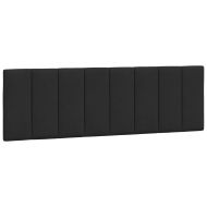 Рамка за легло без матрак Hanko, черна, 160x200 см, кадифе