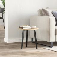 Плот за маса, кръгъл, Ø40x2 см, акациево дърво масив