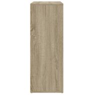 Страничен шкаф, дъб сонома, 60x31x84 см, инженерно дърво