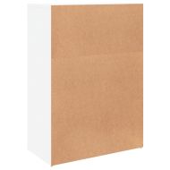 Сайдборд, бял, 60x31x84 см, инженерно дърво