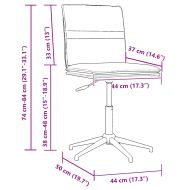 Трапезни столове, 4 бр, сини, кадифе