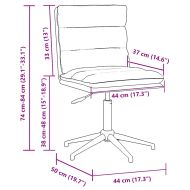 Трапезни столове, 4 бр, кафяви, изкуствена кожа