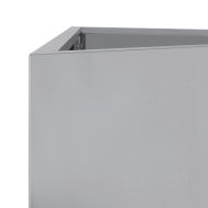 Градинска кашпа, триъгълна, 50x43x75 см, поцинкована стомана