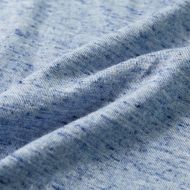 Детска тениска с къс ръкав, син меланж, 104