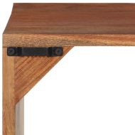 Стенен рафт, 40x30x40 см, акациево дърво масив