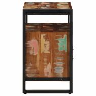 Шкаф за мивка в банята Масивна дървесина Възстановена