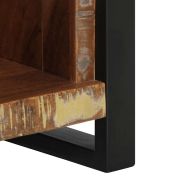 Нощно шкафче 40x30x80 cm Масивна дървесина Възстановена