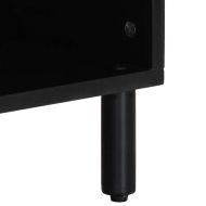 Шкаф кафяв 80x33x75 cm Масивна дървесина Манго