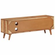 ТВ шкаф, 112x30x40 см, масивно акациево дърво