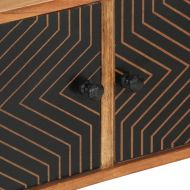 ТВ шкаф, 112x30x40 см, масивно акациево дърво