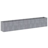 Повдигната градинска леха 385x50x69 см, кортенова стомана