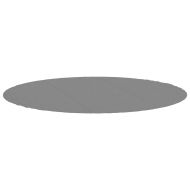 Подложка за басейни светлосива Ø396 см полиестерен геотекстил