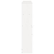 Горна табла с място за съхранение, 120 см, масивно дърво бор