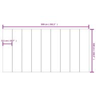 Подложка за басейни светлосива 999x500см полиестерен геотекстил