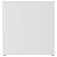 ТВ шкафове, 2 бр, бeли, 72x35x36,5 см, инженерно дърво