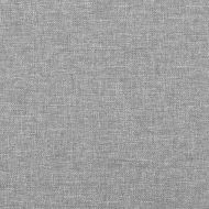 Боксспринг легло с матрак, светлосиво, 120x190 см, плат