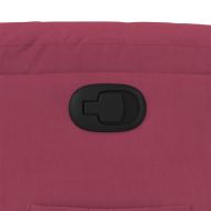 Реклайнер стол, виненочервен, кадифе