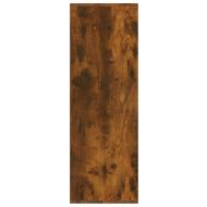 Етажерка за обувки, опушен дъб, 54x34x100,5 см, инженерно дърво