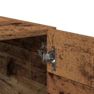 Стенен шкаф, старо дърво, 80x39x40 см, инженерно дърво