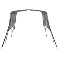 Тента за лодка с 3 дъги мрежести страници 183x(137-152)x137 см