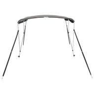 Тента за лодка с 3 дъги мрежести страници 183x(137-152)x137 см