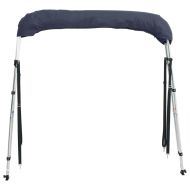 Тента за лодка с 3 дъги странични стени 183x(137-152)x137 см